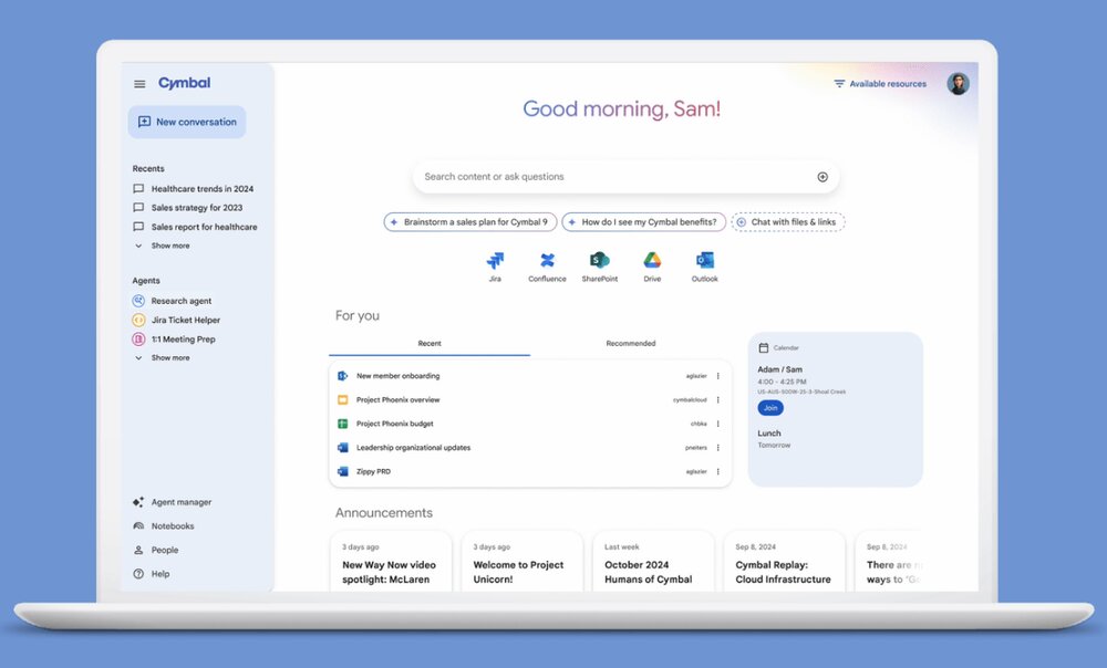 Google Cloud presenta Agentspace y NotebookLM Plus, IA generativa para impulsar la productividad