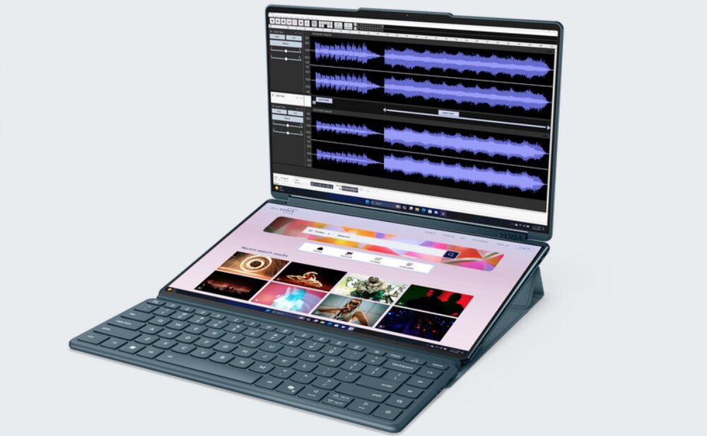 Lenovo hace realidad su proyecto de portátil con pantalla plegable