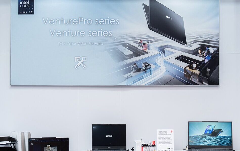 MSI se adentra en los portátiles de empresa preparados para IA con sus gamas Venture y VenturePro