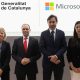 Microsoft y la Generalitat de Catalunya acuerdan impulsar la adopción de la IA en los servicios públicos