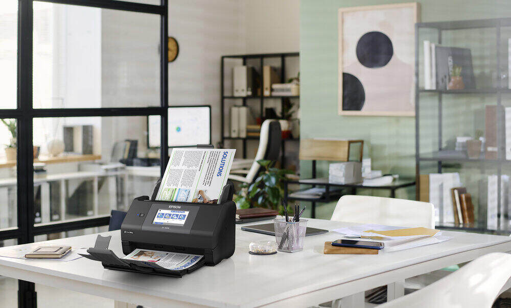 Epson WorkForce ES-550W y el ES-590W, escáneres de documentos inalámbricos preparados para trabajo híbrido