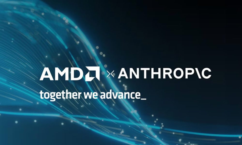 AMD y Anthropic anuncian alianza estratégica para desplegar infraestructura de IA de 2 GW