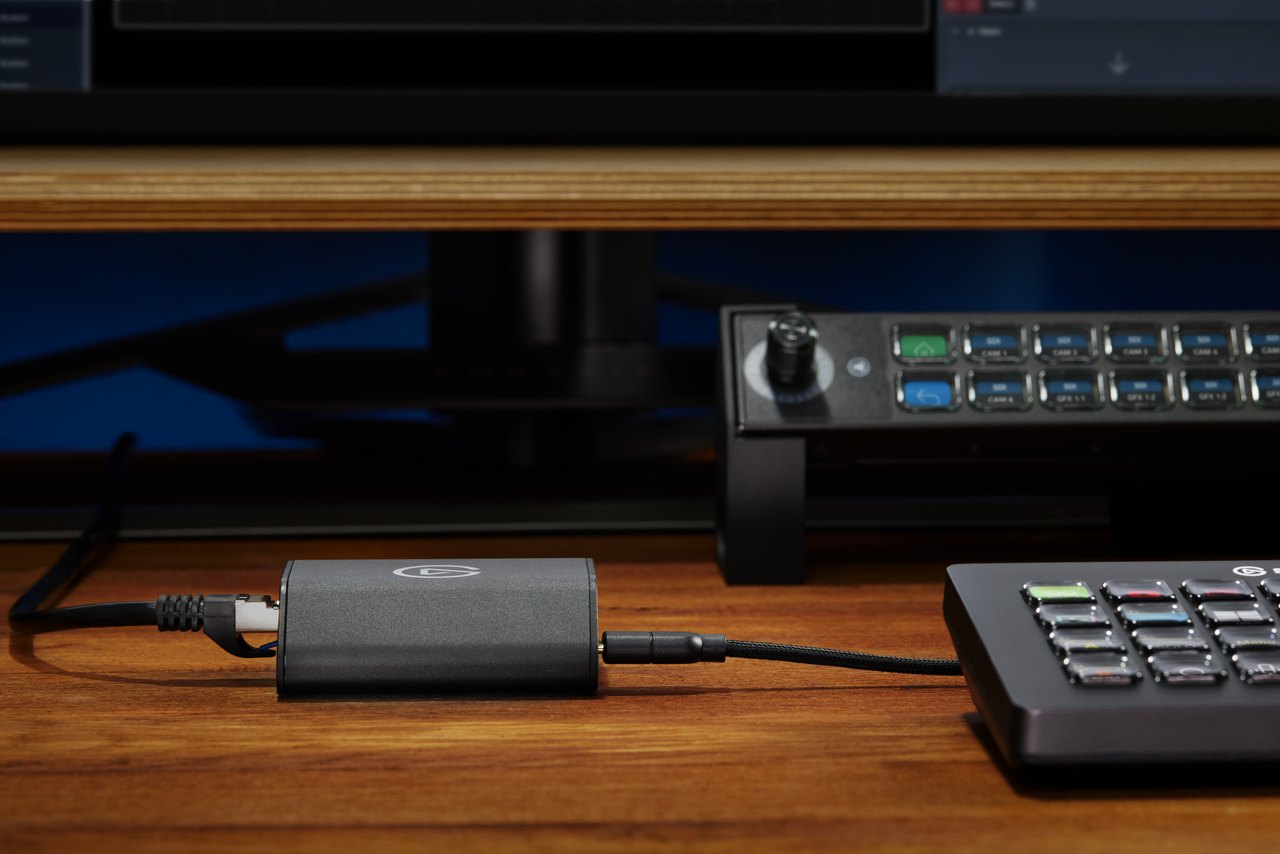 Network Dock de Elgato conectando un Stream Deck a la red