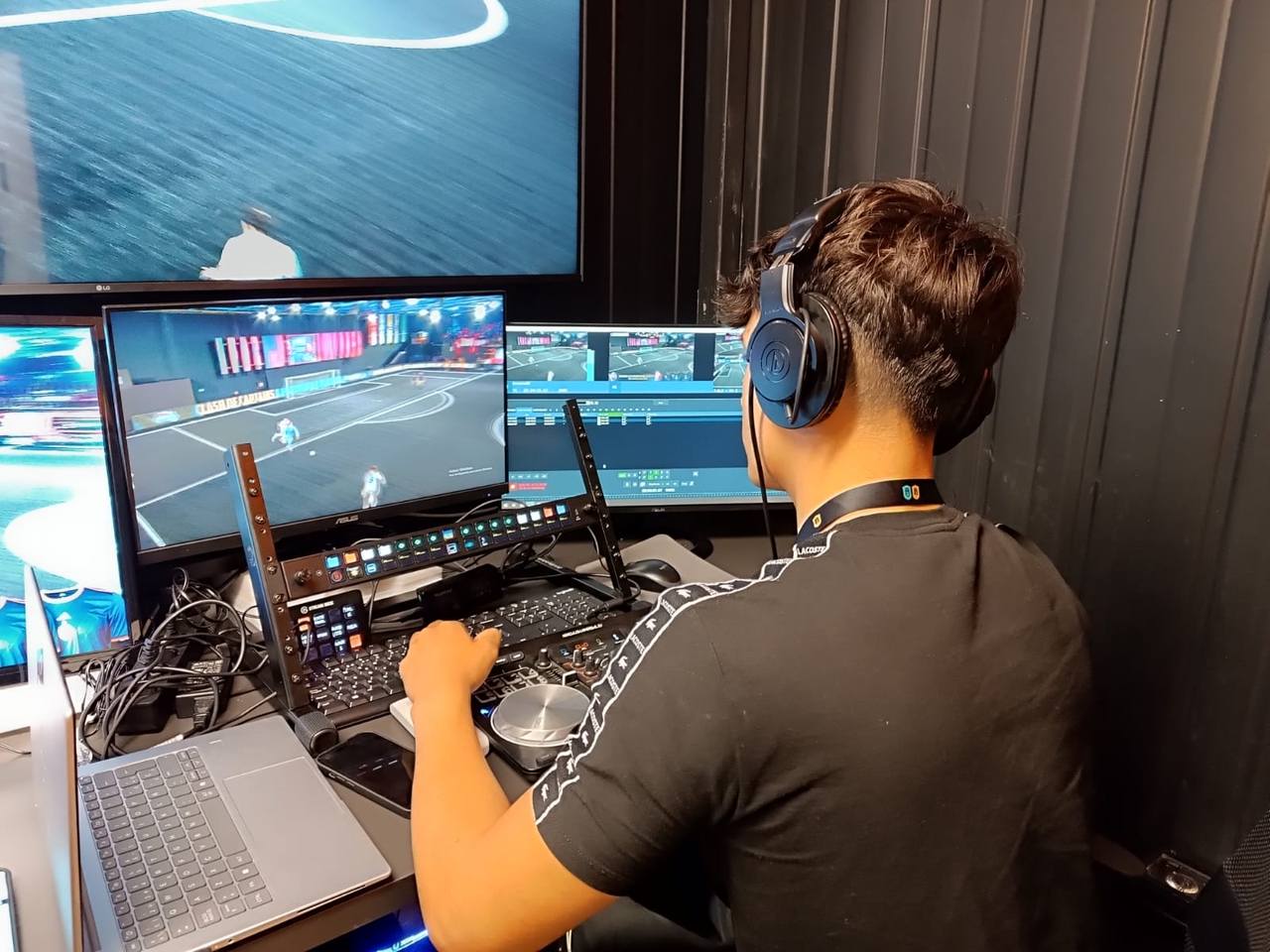 Realización de la Kings League con Stream Deck Studio